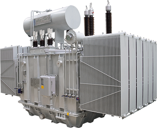 110kV硅鋼/非晶合金立體卷鐵心電力變壓器